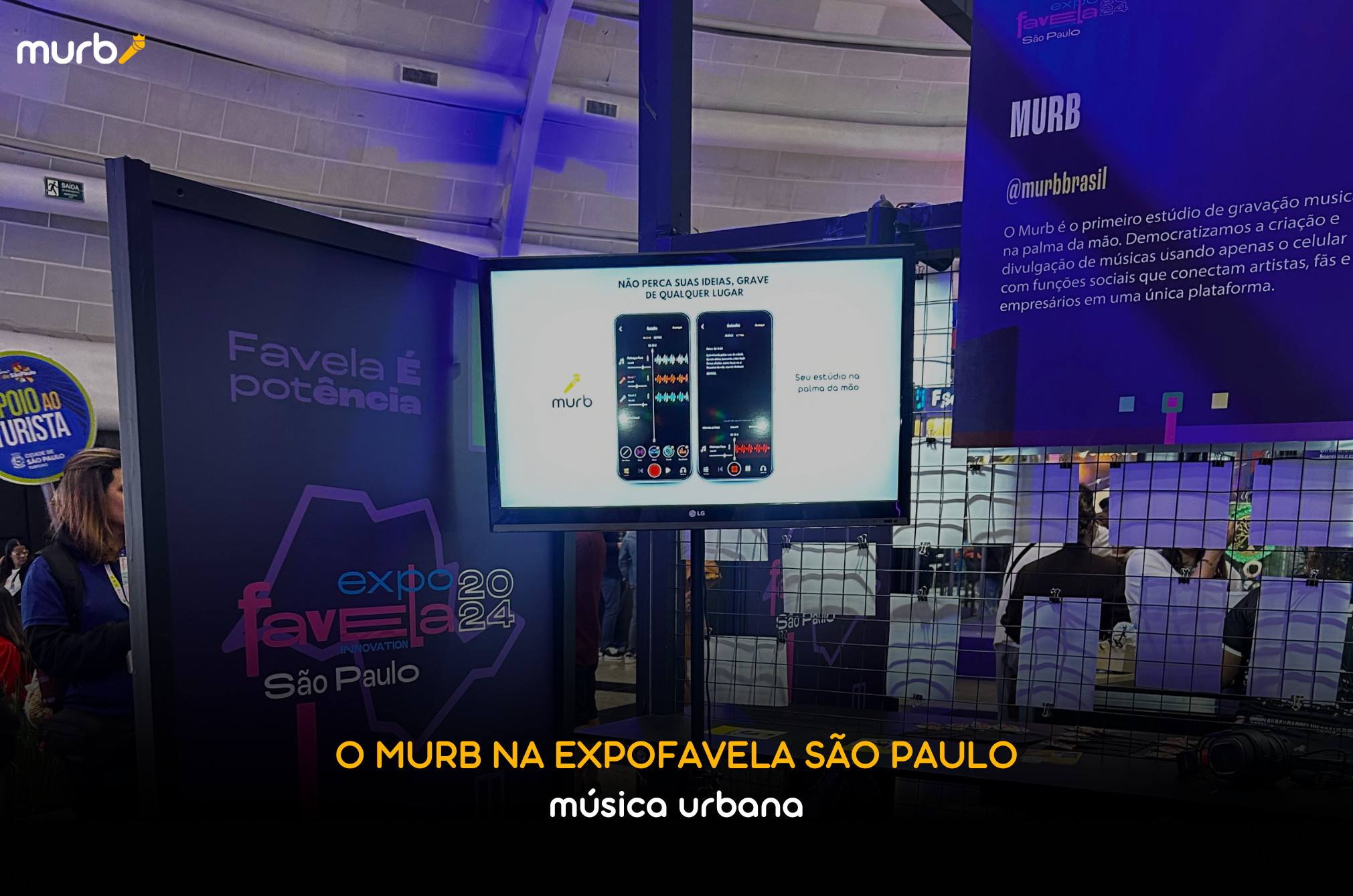 Murb na ExpoFavela São Paulo 2024