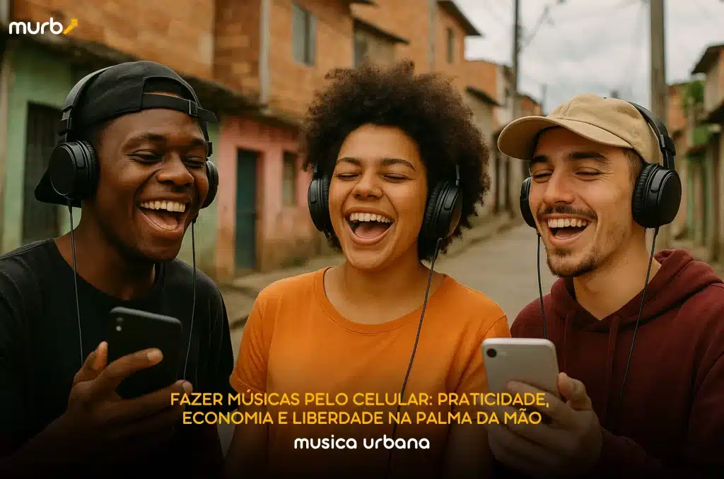 Fazer músicas pelo celular: praticidade, economia e liberdade na palma da mão