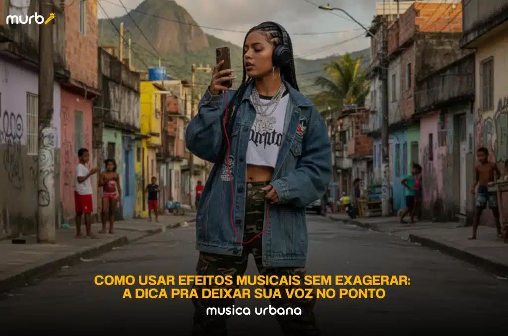 Como usar efeitos musicais sem exagerar: a dica pra deixar sua voz no ponto