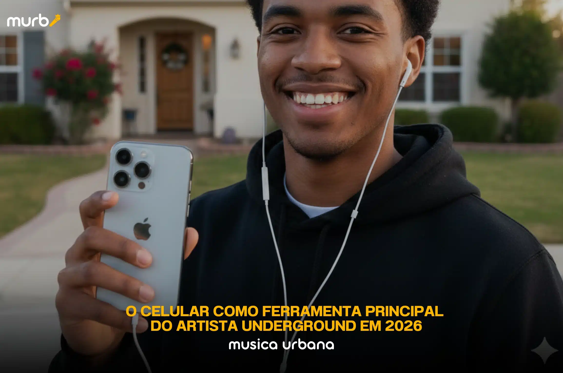 O celular como ferramenta principal do artista underground em 2026