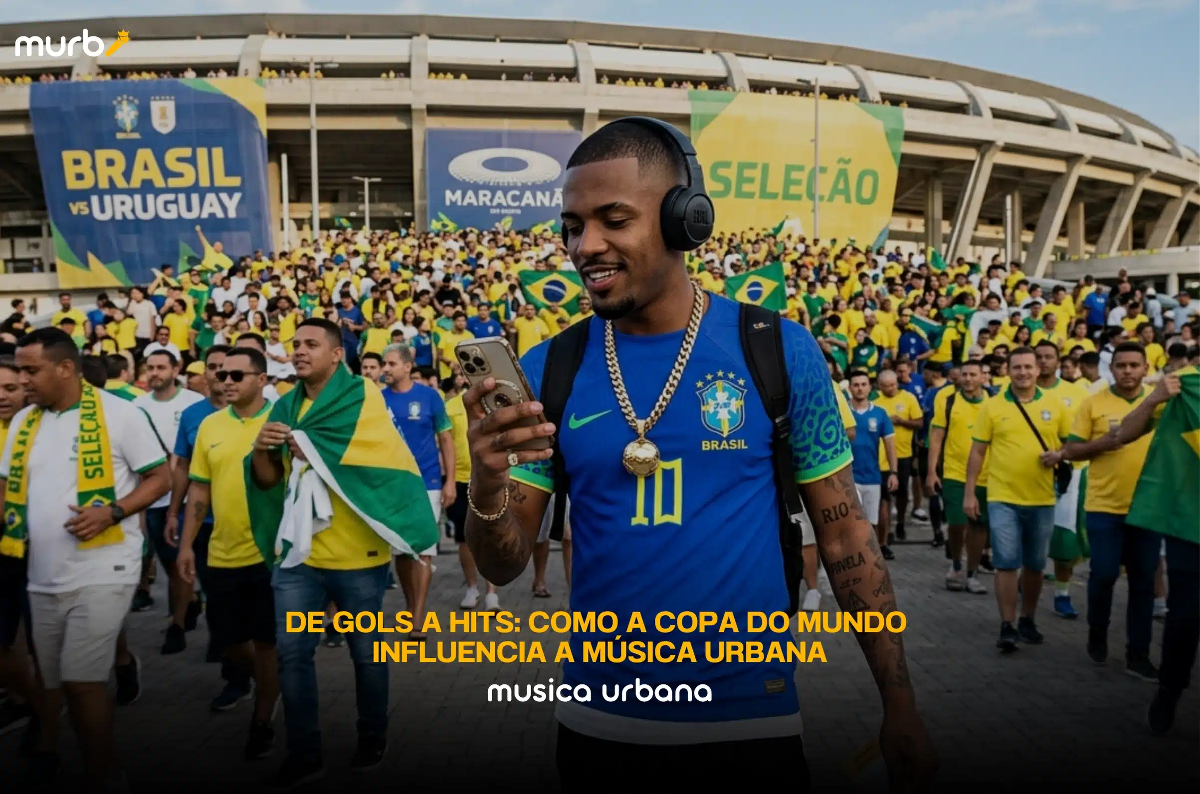De gols a hits: como a Copa do Mundo influencia a música urbana